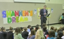 Trent Wotherspoon speaking at Shannen\'s Dream